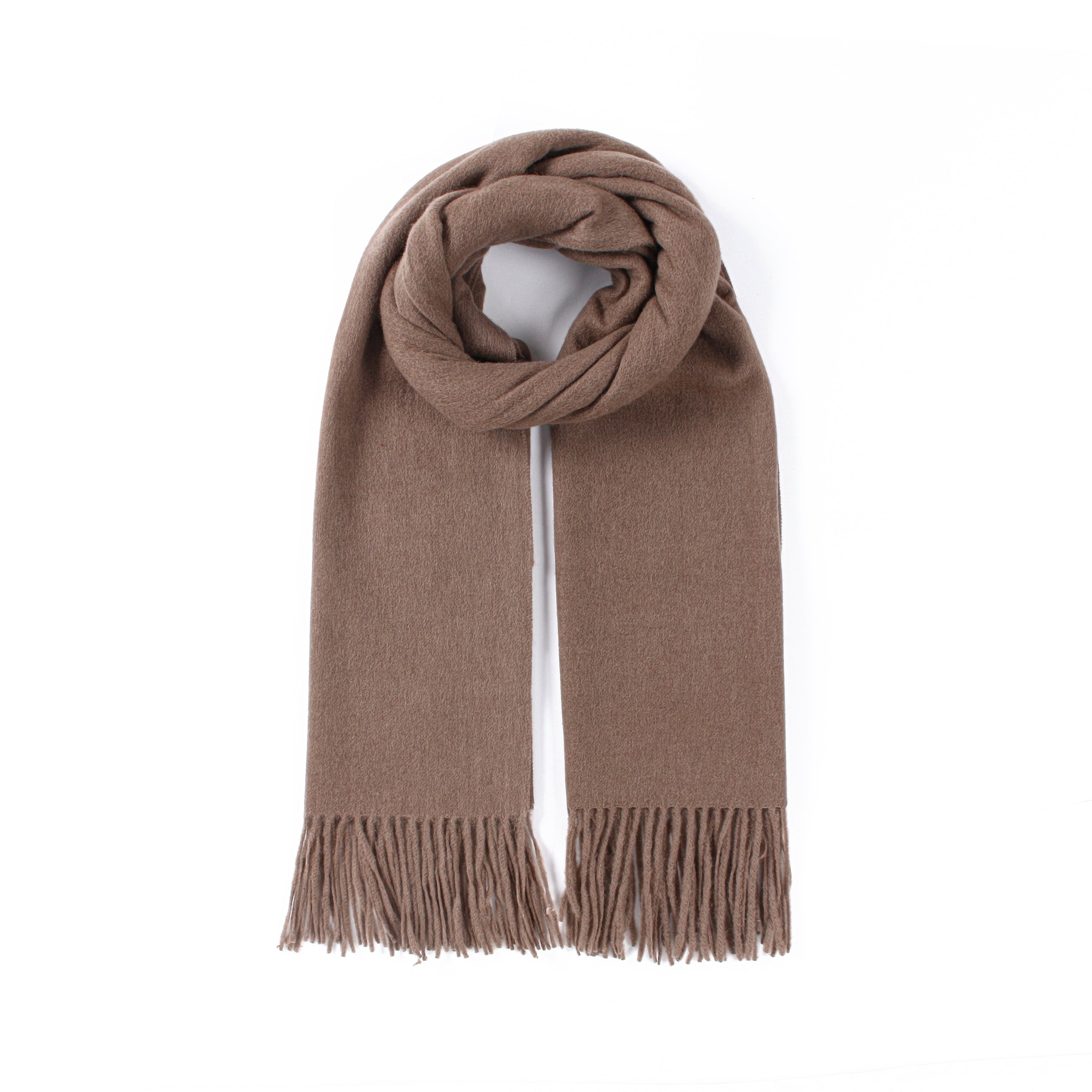 OVERSIZED ORGANIC CASHMERE SCARF