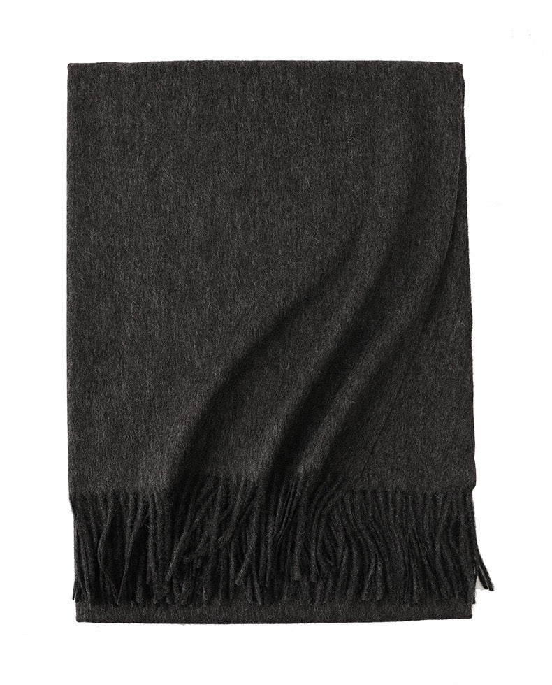 OVERSIZED ORGANIC CASHMERE SCARF