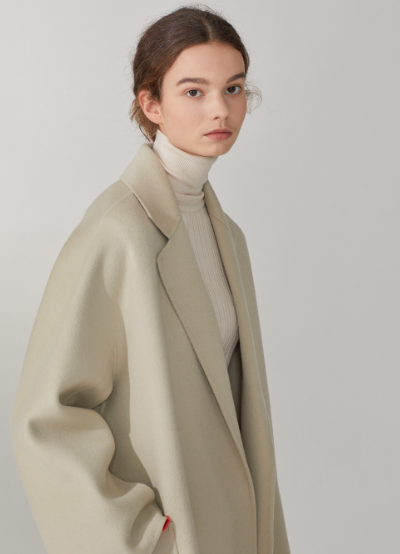 Magot Cashmere-blend Handmade Coat