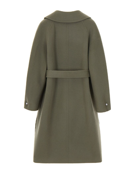 Belted Cashmere Handmade Coat