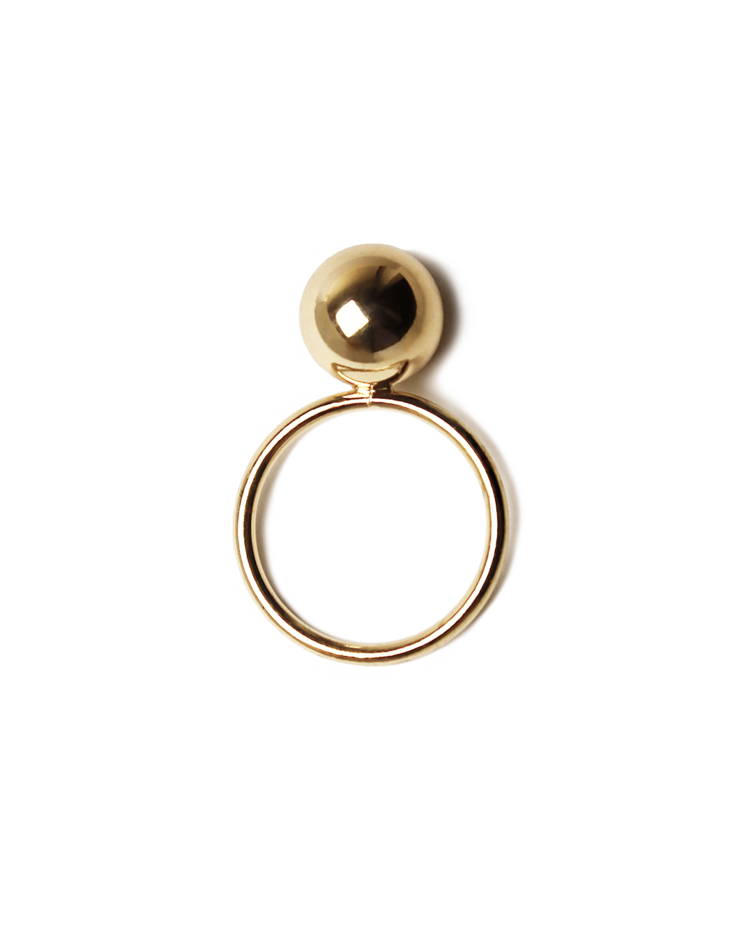 Ellena Ball Gold Ring