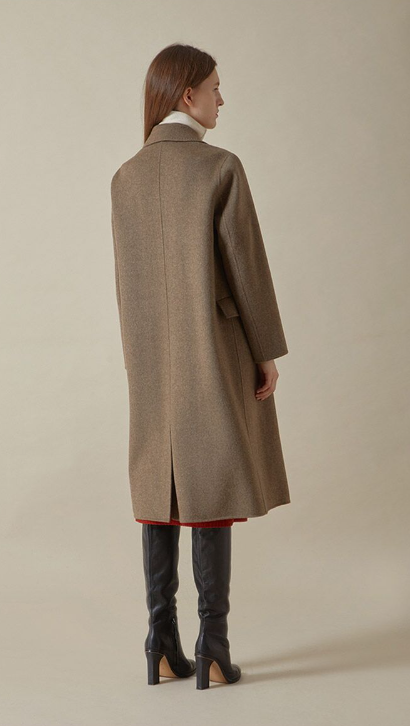 Cashmere Blend Handmade Coat