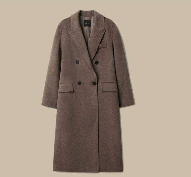 Cashmere Blend Handmade Coat