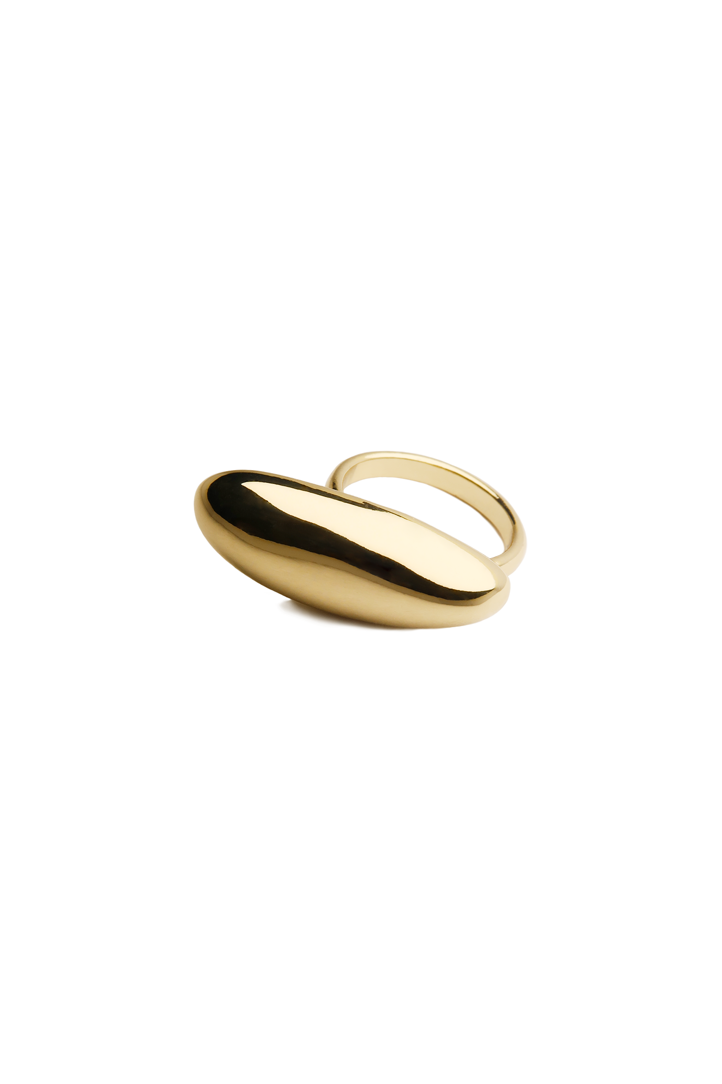 Deliah Dome Gold Ring