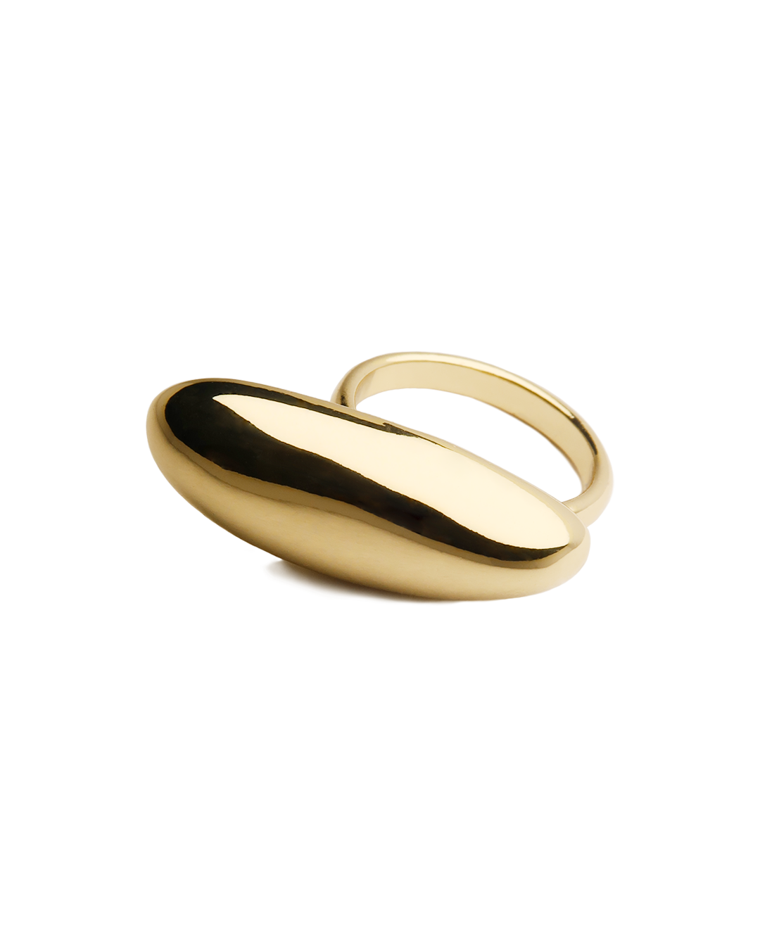 Deliah Dome Gold Ring