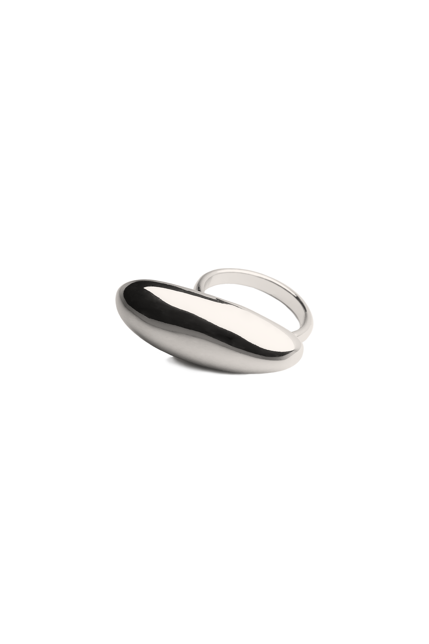 Deliah Dome Silver Ring